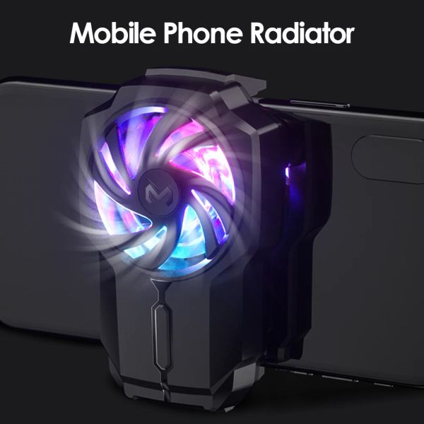 Aksesuarlar Oyun Akıllı Telefon Soğutma Fanı Taşınabilir Evrensel Gamepad Tutucu Radyatör Isı Batak Oyunu Soğutucu Sistemi Soğutma Fanı
