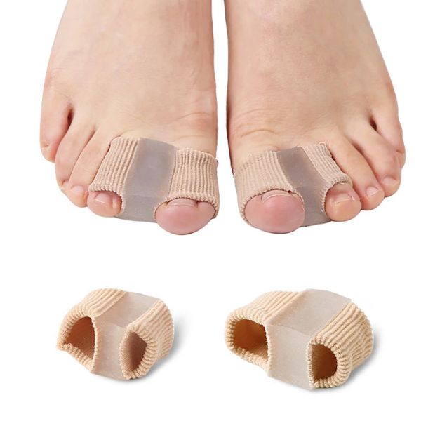 Tedavi 1 PCS Silikon Toe Serpme Seperleyici Bunion Hallux Valgus Düzeltici Başparmak Parmak Düzeltme Düzenleyici Ayak Bakım Aracı