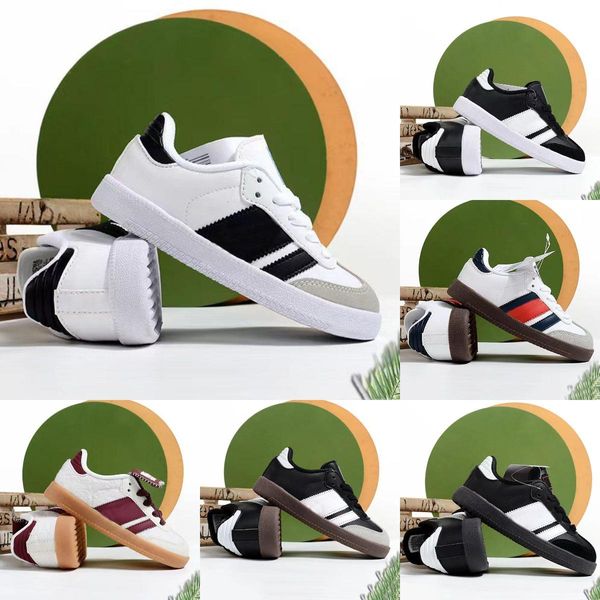 Sneaker per bambini atletici Spegnante per bambini Designer bianco Scarpe casual non slittata per ragazzi GOOL GIOCHI Sneable traspirante Sneaker Snega