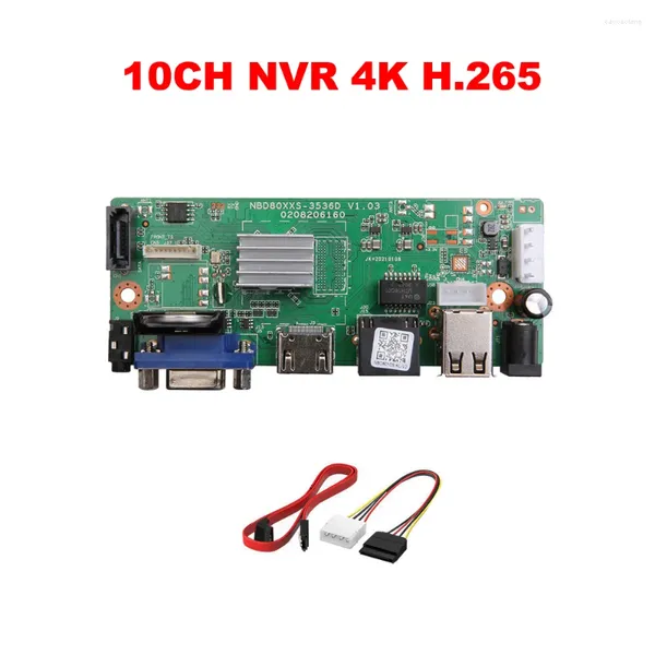 5MP Hauptplatine DVR Network Video Recorder -Überwachungskamera -System H.265 CMS Xmeye