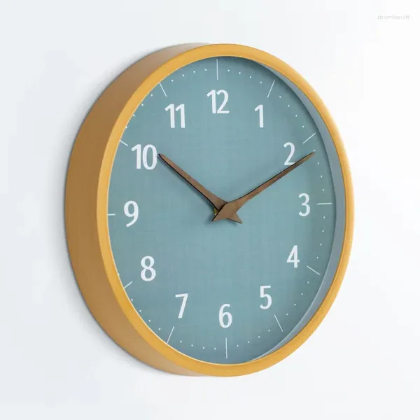 Wanduhren 30 cm Getreide Uhr Kreatives Design Holz einzigartige stille Quarz Uhr für Wohnzimmer Schlafzimmer Wohnkultur dekoriert