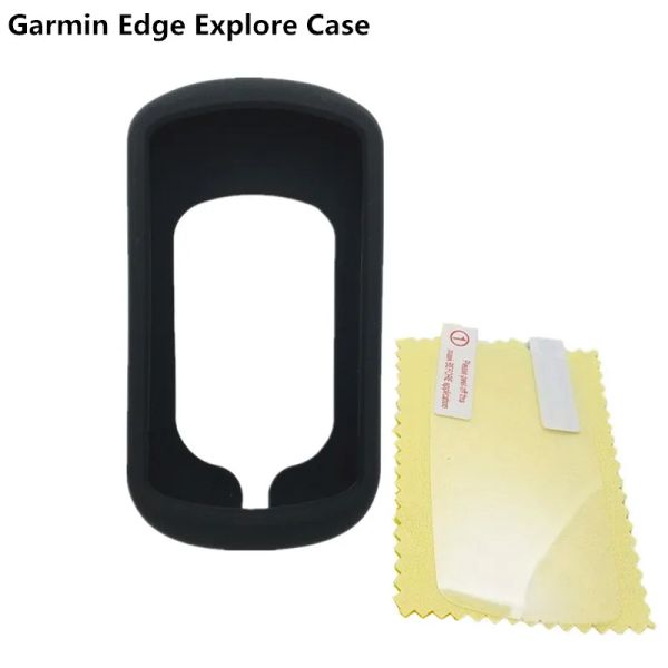 Compass Generic Bike Gel Skin Case Cover Coper для Garmin Edge Изучите GPS Computer Computer Black Case для Garmin Explore