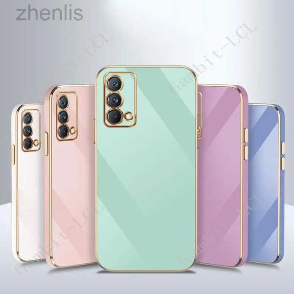 Casos de telefone celular Caixa de telefone quadrado de luxo para o RealMe GT Master Edition RMX3363 RMX3360 CHOQUE SOFT TPU SIFT SILICON