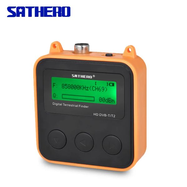 Finder SATHERO SH110HD DVBT DVB T2 High Definition Finder tragbarer TV -Signalmesser Digital Findermesser