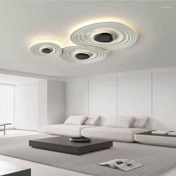 Luci soffitto italiano minimalista leggero personalità di lusso soggiorno lampada da soggiorno moderna modella modella villa casa da letto