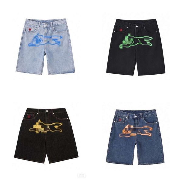 Shorts designer maschile jeans maschi y2k harajuku shorts shorts donna hip hop punk streetwear shorts shorts abbigliamento bbc gelato dogs dogs miliari boy club