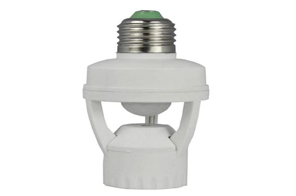 AC 110220V 360 gradi 60W Sensore di movimento a induzione PIR IR IR Infrared Umane E27 Switch Socket Base Lulb Light Light Porta del lampadario 8755265