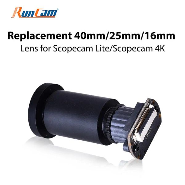 Kameras -Runcam -Ersatzlinsen für Scopecamlite Scopecam Lite Objektiv 25 mm/40 mm