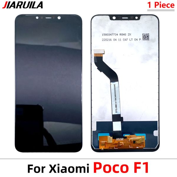 Pannello Visualizzazione del test al 100% per Xiaomi Pocophone Poco F1 LCD Touch Screen Digitazer Assembly Repair per Xiaomi PocoPhonef1