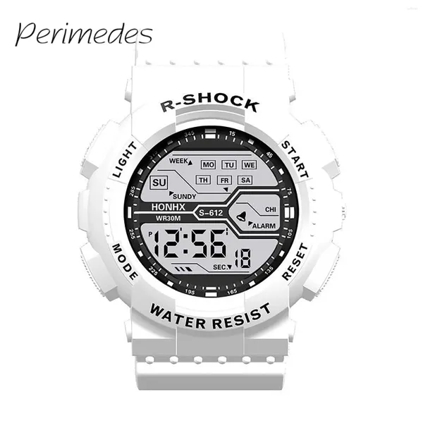 Нарученные часы мужские светодиодные цифровые часы разнообразие стилей Cool Sports Electronic Watchs 2024 с кнопками Summer Waterpronation Reloj Hombre