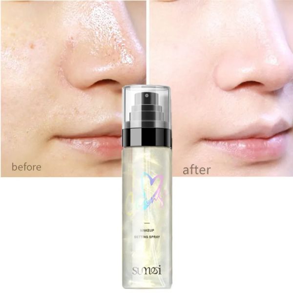 Öl 100ml Make -up -Setting Spray Feuchtigkeitssprüche dauerhafte Fundamentmatte Matte Spray Invisible Poren Make -up Foundation Fixing Make -up