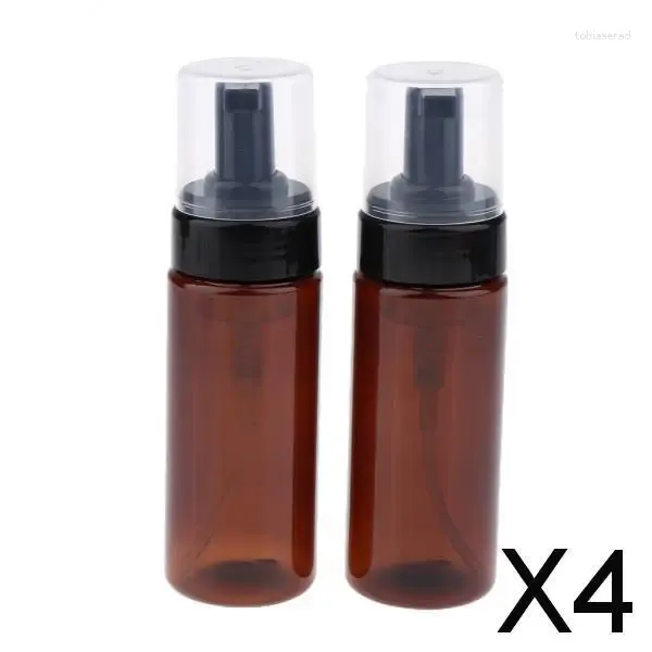 Escovas de maquiagem 2-4pack 2pcs espuma de espuma de espuma Bomba garrafas de cosméticos 150ml