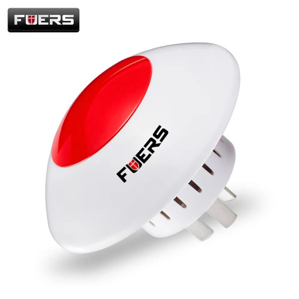 Аксессуары Fuers 110db громкая беспроводная стробоскольная сирена красная лампа 433 МГц Внутренний аварийный сигнал.