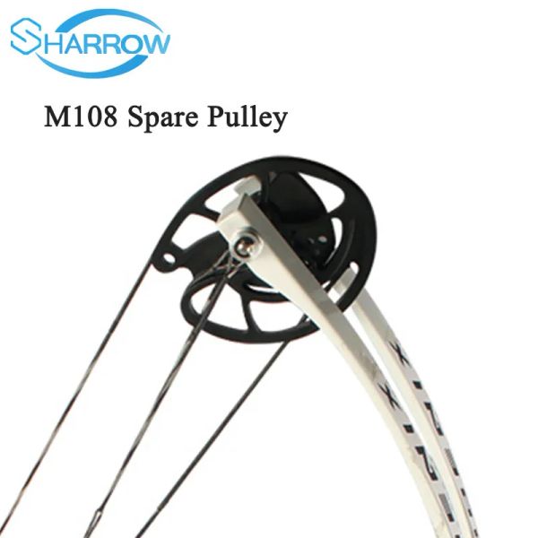 Darts Archery M108 Bow Original Polley Composto Bow Polia Substituível Roda Substituível para Acessórios de Caça ao ar livre