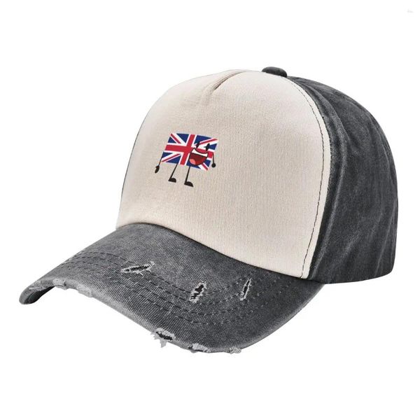 Ball Caps Union Jack Baseball Cap alpinismo personalizado feminino de moda de praia