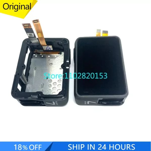 Parti Touch Original Touch LCD Schermata di display con alloggiamento del telaio posteriore per GoPro Hero 7 Black Action Camera Repair Part