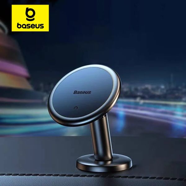 Подставки Baseus Car Magnetic Pone Holder 360 градусов для iPhone поддержки Samsung Xiaomi Вентиляционная панель монтажной панели монтаж GPS Car Moile Phone Holder