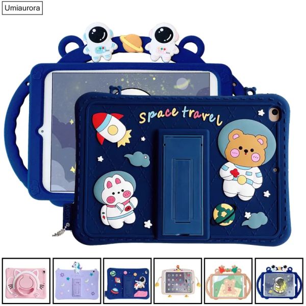 Custodia per Xiaomi Mi Pad 5 Mipad5 Pro Case Cartoon Coperchio in silicone per bambini per Redmi Pad 10,61 pollici 2022 Case di supporto per compressa Case Shell