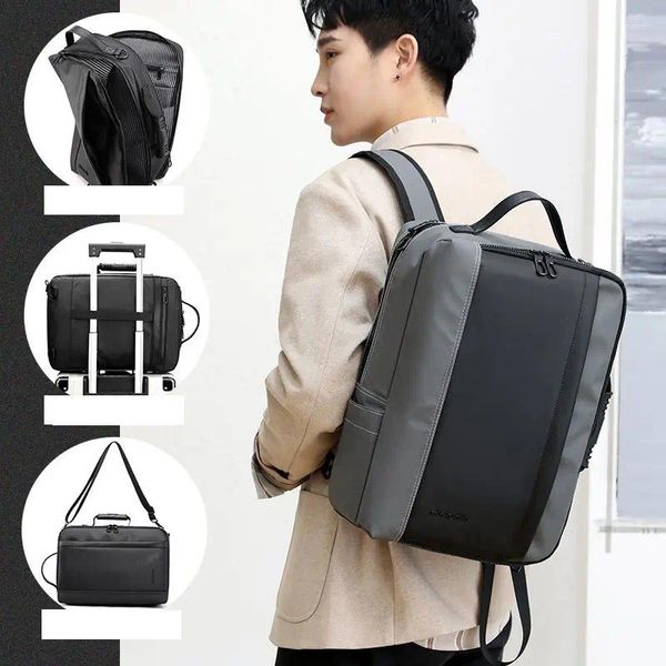 Backpack Weys para 2024 Laptop de grande capacidade para homens Mulheres bolsas escolares rucksack Computer Business Travel Daypacks Leisure Mochila