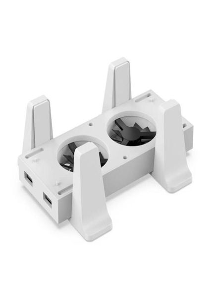 Porta di raffreddamento per laptop Porta di supporto verticale con 2 dock a ventole incorporato per gli accessori console di Xbox Series Host Upright Support Base1166753