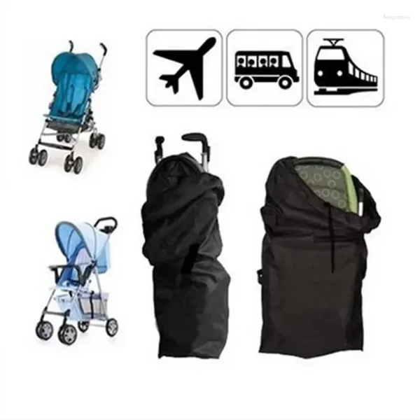 Kinderwagen Teile Oxford Stoff Schwarzstaubbedeckung Organizer für Fahrt große Kapazität Baby Aufbewahrung mit Handgurt wasserdicht