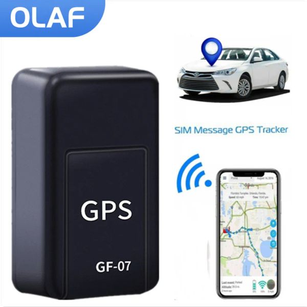 ALLARM Mini Tracker GPS per il posizionatore di auto Dispositivo di tracciamento in tempo reale Dispositivo Auto ADSORPTION LOCATORE SIM INSERTI MESSAGGI ANTILOST ANTILOST