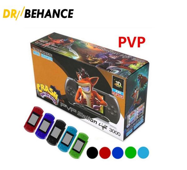 PVP3000 Oyun Oyuncusu Pvp İstasyonu Işık 3000 8 Bit LCD Ekran Elde Taşınma Video Oyunları Oyuncular Konsolu Sup PXP3 Mini Taşınabilir Oyun B6346359