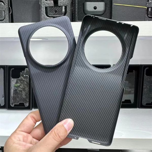 Fälle für Xiaomi 13 Ultra -Telefon -Hülle Real Carbon Faserfall Schockdelie -Telefonkoffer für Xiaomi 13 Ultra Aramid Faser Phone Case geeignet