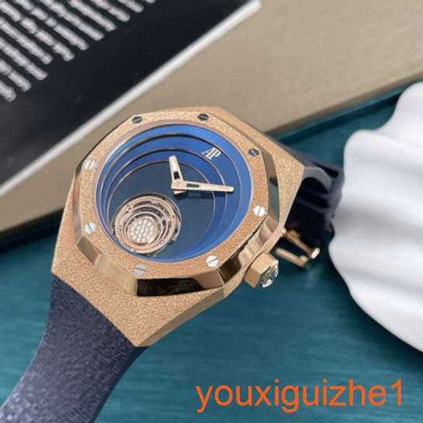 AP Timeless Wrist Watch Royal Oak Concept Serie 26630OR 18K ROSE Gold Manual Mechanical Mens Watch 26630or.gg.d326cr.01