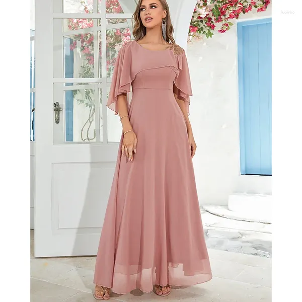 Abiti per feste Elegante Chic Wedding Evening Secondo Chiffon Slim Dridesmaid Abito Occasione Formale di alta qualità Bellissima Temperamento 2024