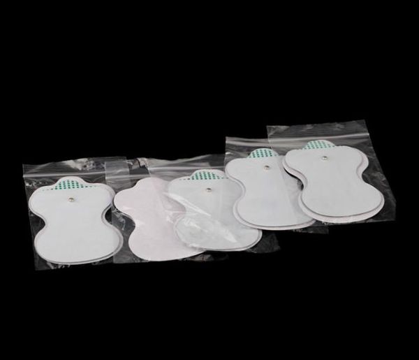 Caschette per elettrodi TENS durevoli da 30 pcslot interi per terapia digitale terapia di agopuntura massager di sostituzione cuscinetti sanitari8362393