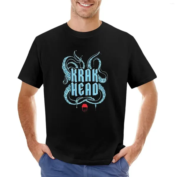 T-shirt di Krakhead da uomo da uomo Disegno Design Your Own Bluse Boys Stampa animale a maglie di peso pesante per uomini