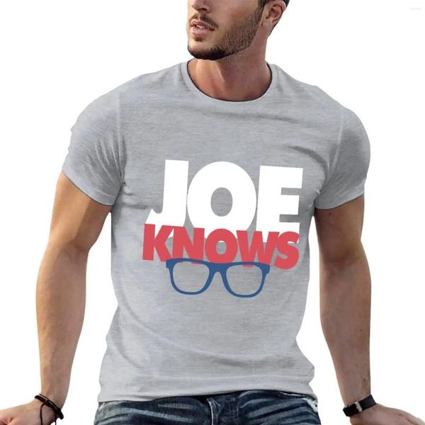 Polos da uomo Joe conosce la maglietta da baseball di grandi dimensioni più taglie per magliette per uomini