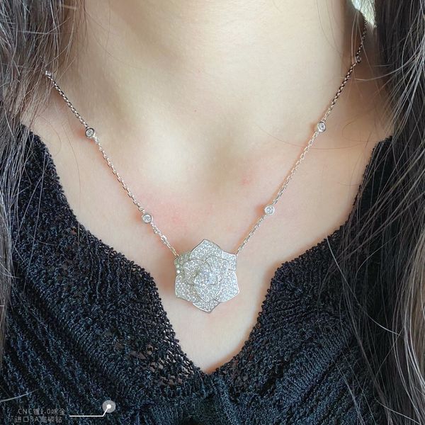 Pi Get Brand Moon Lariat Ожерелье Coco Rush Luxury Fine Jewelry Replica Gold Alted 18k Designer для женщины валентинки подарок