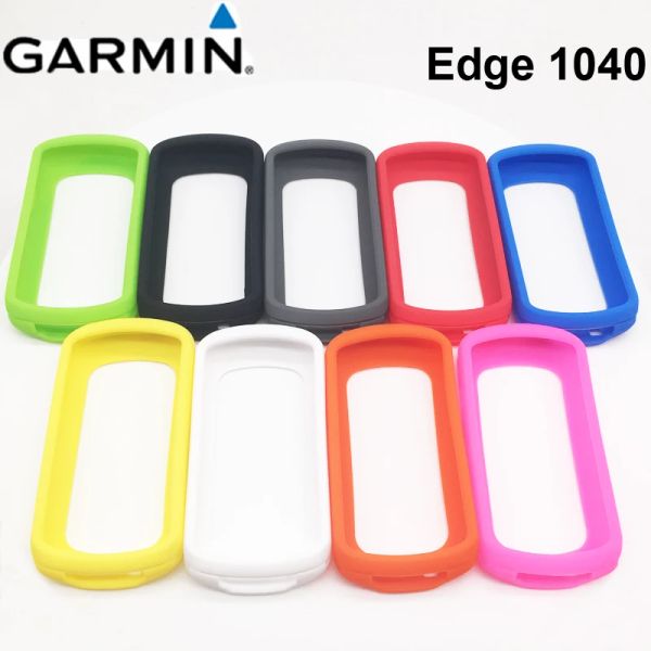 Caixa de bússola Garmin Edge 1040 com filme de vidro temperado novo protetor de tela de silicone para Garmin Edge 1040 Solar GPS Computador