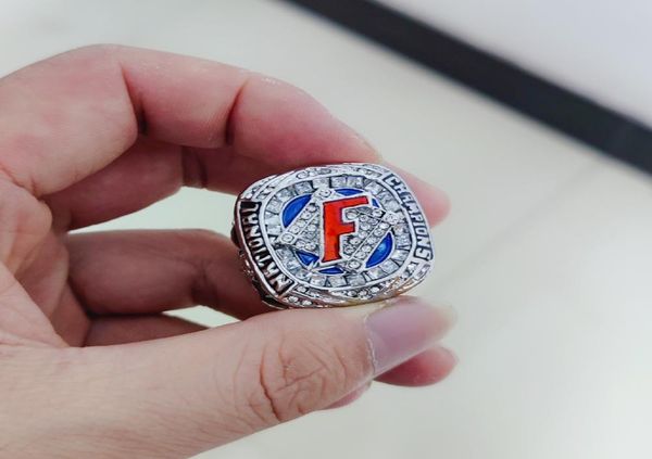 Neueste Schiffsserie Schmuck 2017 Florida Baseballschiff Ring Fan Männer Geschenk Großhandel 2019 Drop Shipping 6567001