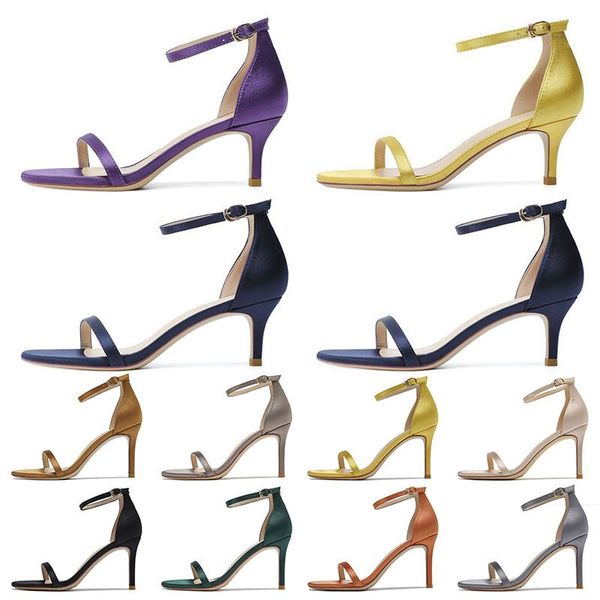 scarpe da abbigliamento estivo scarpe da sposa rosa scarpe tallone ad alto tacco slingback picchi bianchi pompe da donna oro designer di caricatore rossi pantaloncini rossi donna nera sliv sliver lavoro zeppe tacchi