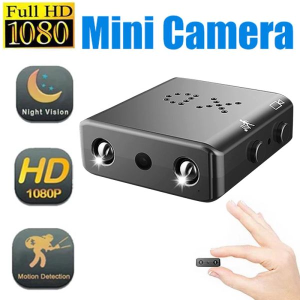 Kameralar 1080p Full HD Mini Kamera 1080p Gece Görüşü Mikro Kamera Ev Güvenlik Koruma Hareket Algılama Video Ses Kaydedi Kamerası