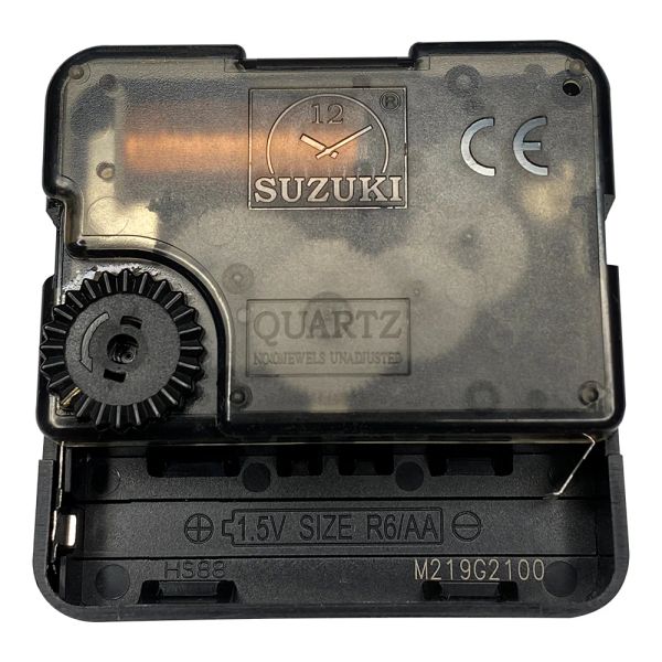 Orologi e orologi Acceps HS88 Suzuki Strumenti silenziosi meccanismo di plastica per pareti di plastica per movimenti orologi al quarzo per spazzamento fai da te