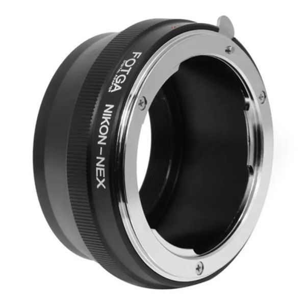 Filtros anel adaptador de lente FOTGA para lente Nikon AI para Sony Nex E Mount Nex7 Nex5 Nex3 Nexvg10