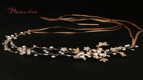 Acessórios para cabelos nupciais feitos à mão New Tiara Head Piece Crystal Head Mulheres Girls Rhinestone concurso Tiaras e coroas RE682 Y28424506