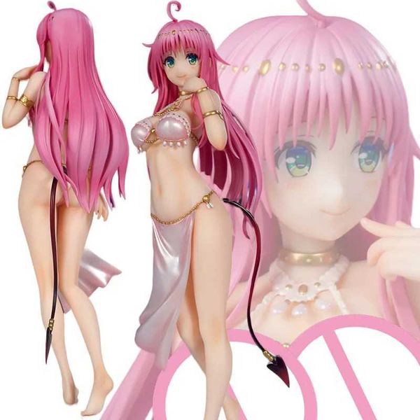 Figuras de brinquedo de ação NSFW Amakuni Hobby Japão para Love-Ru Darkness Lala Satalin Deviluke 1/7 PVC Ação Figura Toy Collection adulto Modelo Doll Doll