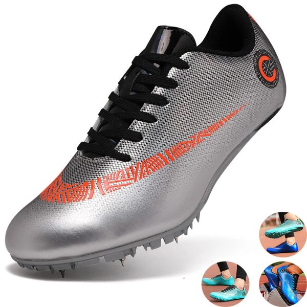 Stivali binari picchi di scarpe da corsa per uomini e donne pro traspirabili in maglia e scarpe da campo Sprinter Run Run Sports Gym Jogging
