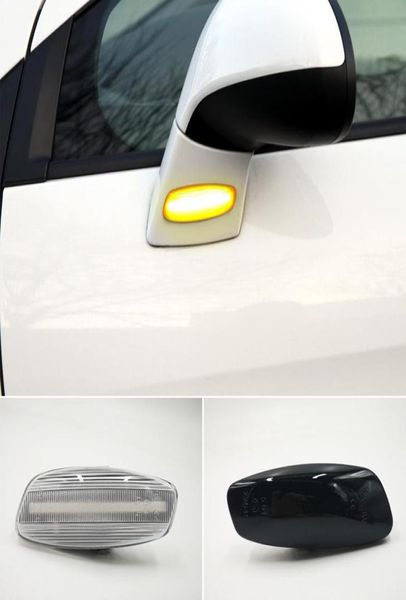 2pcs LED DYNAMIC LED LAWER LUCILE LIMINE LIGHT BLinker Luce per Citroen C3 C4 C5 DS3 DS4 per Peugeot 207 308 3008 5008 RCZ7122872