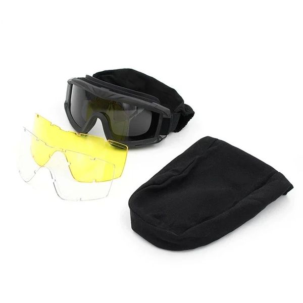 Taktische Brille mit Lüfter Anti-Fog Militär Airsoft Paintball Safety Eye Protection Eyewear Eyewear