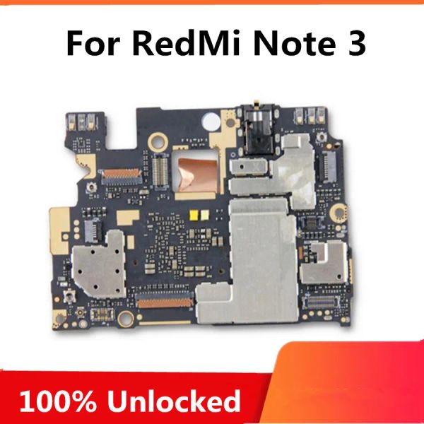 Antenna Original Uncokeed für Xiaomi Redmi Hongmi Note 3 Logikplatine für Xiaomi Redmi Hongmi Note 3 mit vollem Chips Mainboard