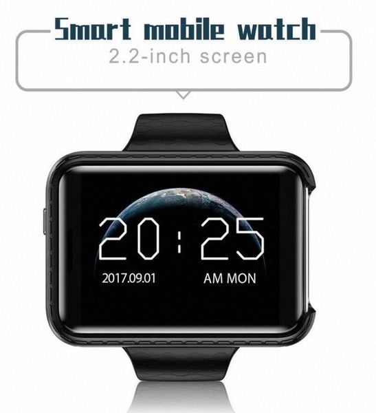 i5s Smart Mobile Watch MP3 MP4 Player Fernbedienung Sleep Monitor Schraubmesser Kamera GSM SIM Smartwatch für iOS Android PK DM98 RET5127463