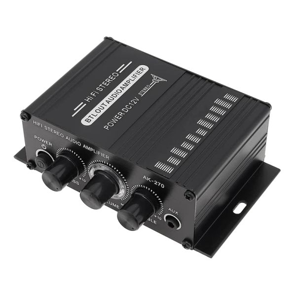 Verstärkerverstärker Audio Karaoke Home Theaterverstärker 2 Kanalklasse D Amplifier USB/SD -Aux -Eingabe