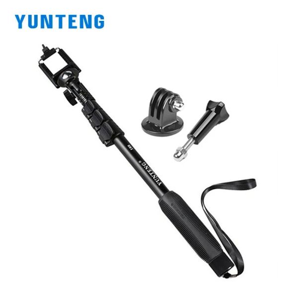 Палочки Yunteng yt188 YT188 Selfie Stick Cracket Monopod для камеры телефона селфи палки для камеры боевых действий GoPro