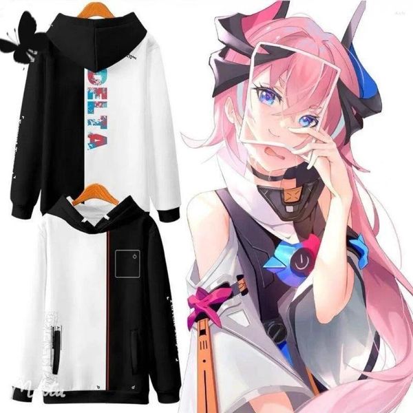 Herren Hoodies Honkai Impact 3 Style 3D -Druckmänner/Frauen Herbst Fashion Game Sweatshirt Long Sleeves Pollover Plus Size